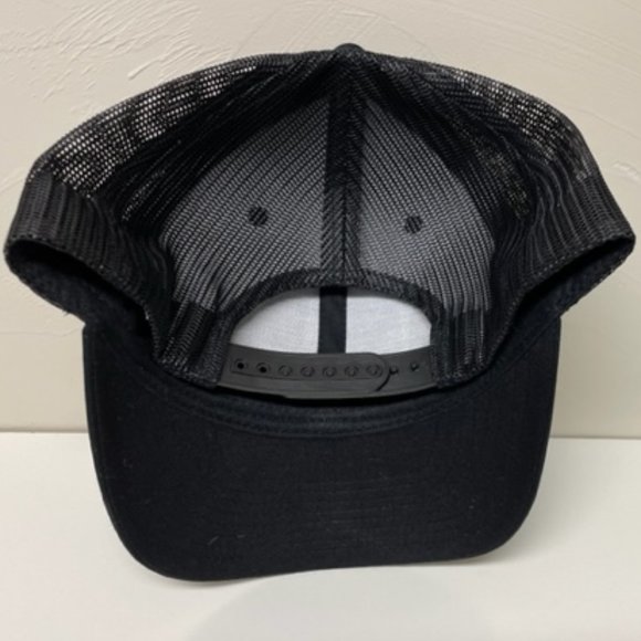 Lids Black Trucker Hat – Unisex *NWO"T* - Picture 2 of 3